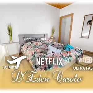 L'eden Carolo - Wi-fi, Parking, 10min Aéroport Appartamento Dampremy